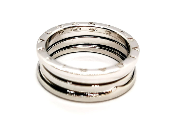 Bague 65 Bulgari Bague B Zéro 1 Or blanc 58 Facettes 1292327CN