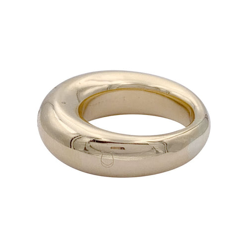 Bague 58 Bague Chaumet, "Anneau", en or jaune, diamants. 58 Facettes 32931