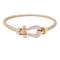 Bracelet Bracelet Fred, "Force 10", or rose. 58 Facettes 33348