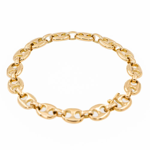 Bracelet Bracelet Grain de café Or jaune 58 Facettes 2090583CN
