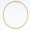 Collier Sautoir en or mailles navettes ajourées 58 Facettes 23-012