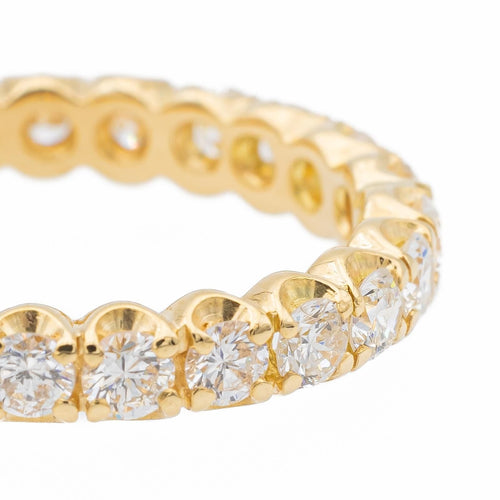 Bague 47 bague Alliance américaine Or jaune Diamant 58 Facettes 2537615CN