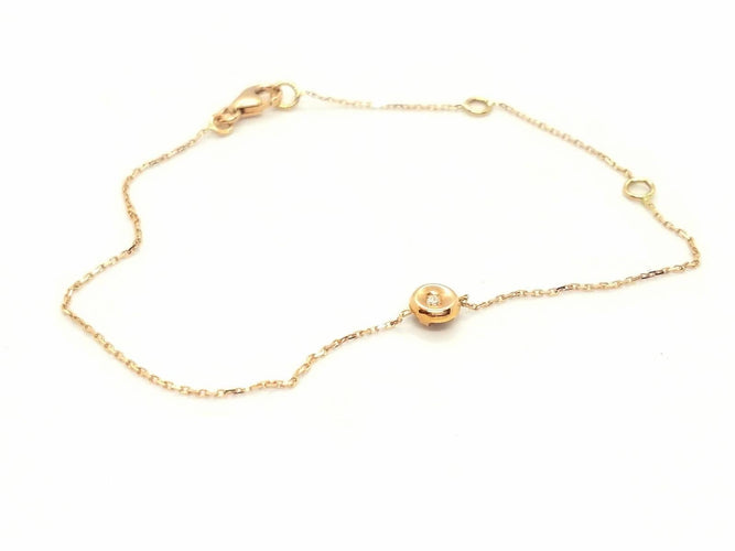 Bracelet Bracelet Or rose Diamant 58 Facettes 578968RV