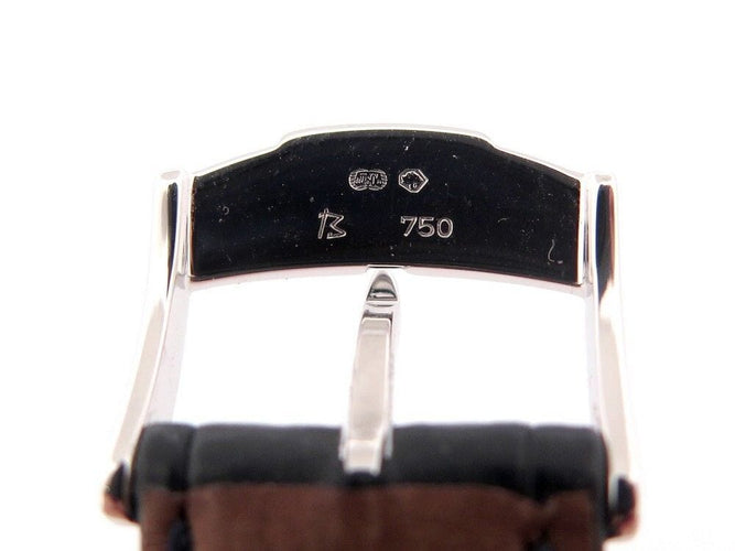 Montre montre PIAGET 9930 altiplano carre mecanique 29 mm or 18k bleu 58 Facettes 244829