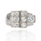 Bague 51 Bague chevalière art déco diamants 58 Facettes 22-256