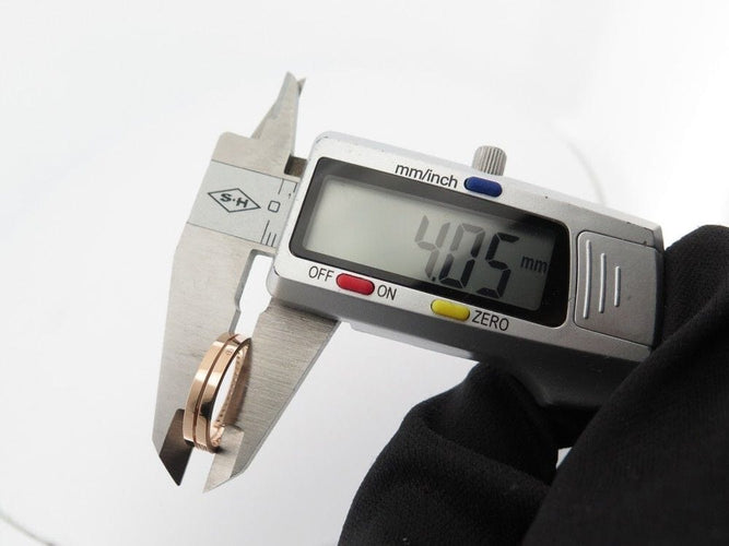 Bague 53 bague DINH VAN seventies pm or rose 18k et diamants 58 Facettes 254976