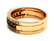 Bague 55 Bague Or rose Diamant brun 58 Facettes 1875649CN