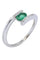 Bague 51 BAGUE MODERNE ÉMERAUDE 58 Facettes 055191