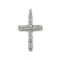 Pendentif Pendentif Croix Platine et Diamants 58 Facettes 220292R