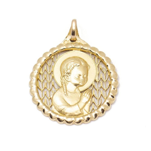 Pendentif Pendentif Médaille Or jaune 58 Facettes D359886JC