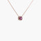 Collier Collier Grenat rhodolite Diamants 58 Facettes