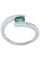 Bague 51 BAGUE MODERNE ÉMERAUDE 58 Facettes 055191