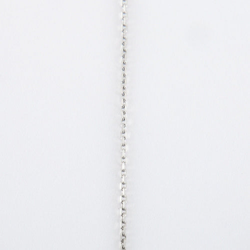 Collier Collier or blanc pavage diamants 58 Facettes