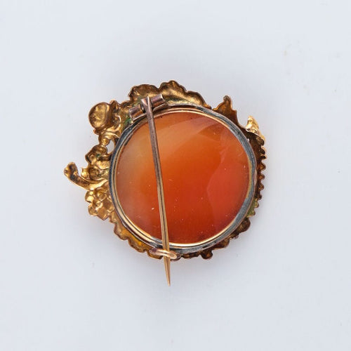 Broche Broche Camée coquillage 58 Facettes JE22