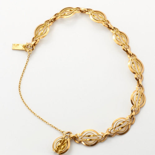 Bracelet Bracelet maillons filigranés Or 58 Facettes