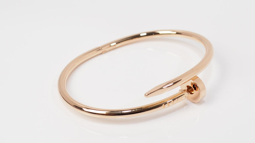 Bracelet 17cm CARTIER - Bracelet Juste un clou Or rose 58 Facettes 32499