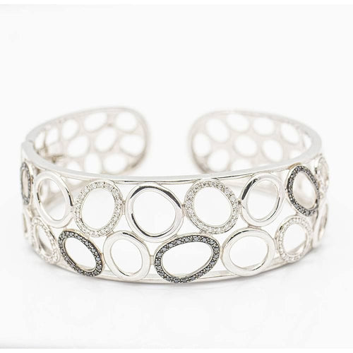 Bracelet Bracelet Or blanc Diamants 58 Facettes D359738LF