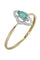 Bague 56 BAGUE MODERNE ÉMERAUDE 58 Facettes 054181