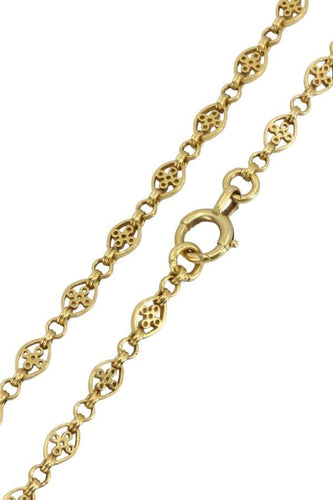 Collier SAUTOIR FILIGRANE ANCIEN 58 Facettes 060601