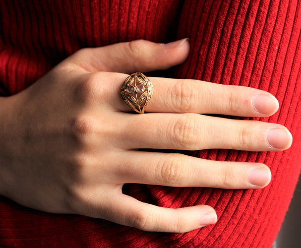 Bague 58 Bague Belle Epoque 58 Facettes 427