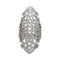 Bague 54 Bague Repossi "Maure" en or blanc et diamants. 58 Facettes 30813