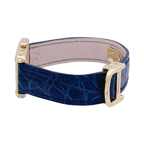 Montre Montre Cartier, "Tank Louis Cartier", or jaune et diamants. 58 Facettes 33338