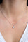 Collier Collier Or blanc Diamant 58 Facettes 1986227CN