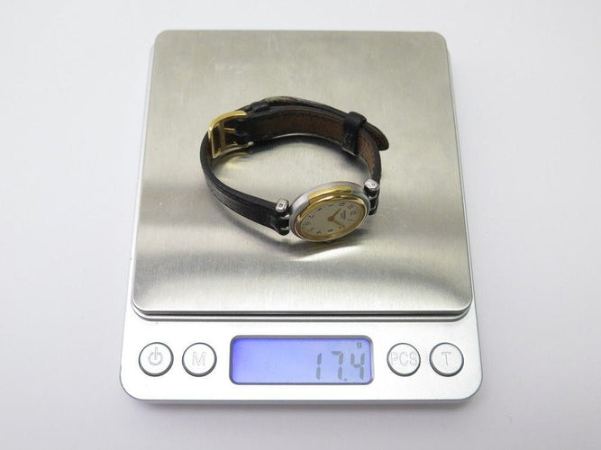 Montre montre HERMES windsor 24 mm quartz acier et cuir 58 Facettes 255642