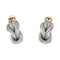 Boucles d'oreilles Boucles d'oreilles Fred, "Force 10", or et acier. 58 Facettes 31411
