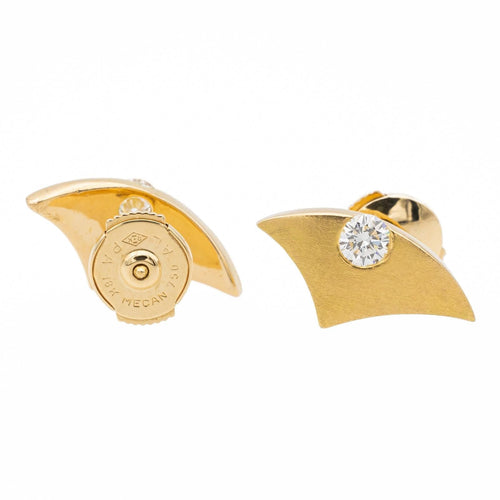 Boucles d'oreilles Boucles d'oreilles Or jaune Diamant 58 Facettes 2528298CN