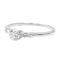 Bague 53 Bague Solitaire Or blanc Diamant 58 Facettes 2708408CN