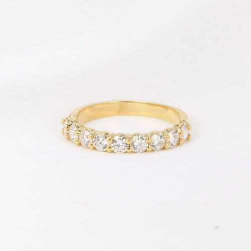 Bague 60 Demi-Alliance américaine diamants 1,35 ct 58 Facettes J111