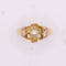 Bague Bague Marguerite, or jaune, perle 58 Facettes