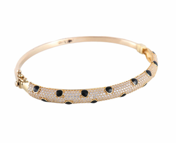 Bracelet BRACELET JONC EMAIL & OR 58 Facettes BO/220089