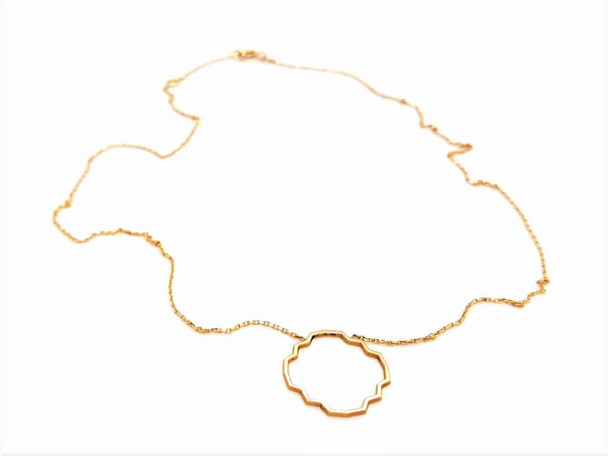 Collier Collier Transparence Or rose 58 Facettes 578909RV