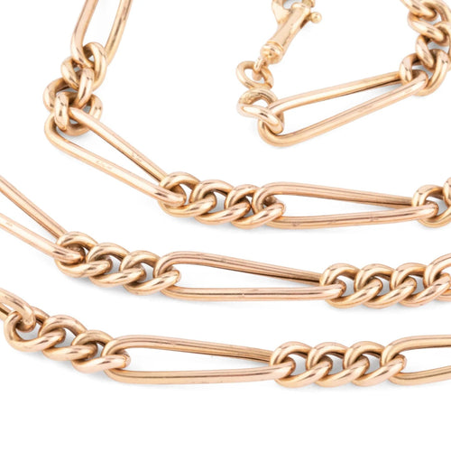 Collier Collier en or rose 58 Facettes 0