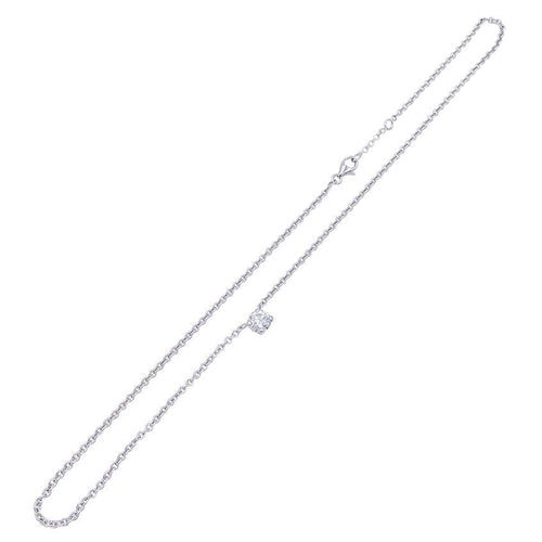 Collier Collier solitaire diamant. 58 Facettes 32292