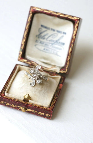 Bague Bague Toi et Moi Diamants sur Or rose 58 Facettes