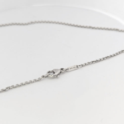 Pendentif Dinh Van - Pendentif Le Pavé en argent 58 Facettes 25536