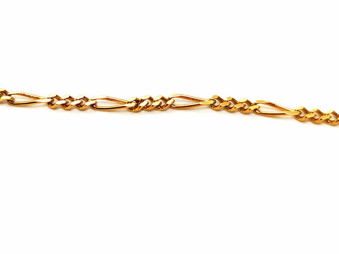 Collier Collier Maille figaro Or jaune 58 Facettes 1292203CN