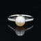 Bague 50 Bague ancienne perle fine diamants 58 Facettes 22-509