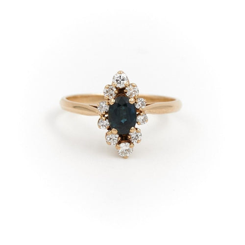 Bague 52 Bague Or jaune Saphir 58 Facettes 1875612CN