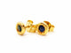 Boucles d'oreilles Boucles d'oreilles Or jaune Saphir 58 Facettes 06373CD
