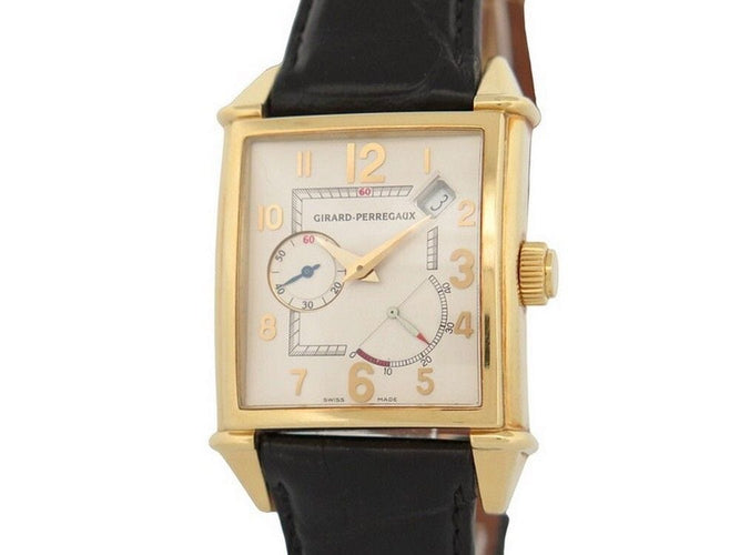 Montre vintage montre GIRARD PERREGAUX vintage 1945 automatique or jaune 18k 58 Facettes 257654