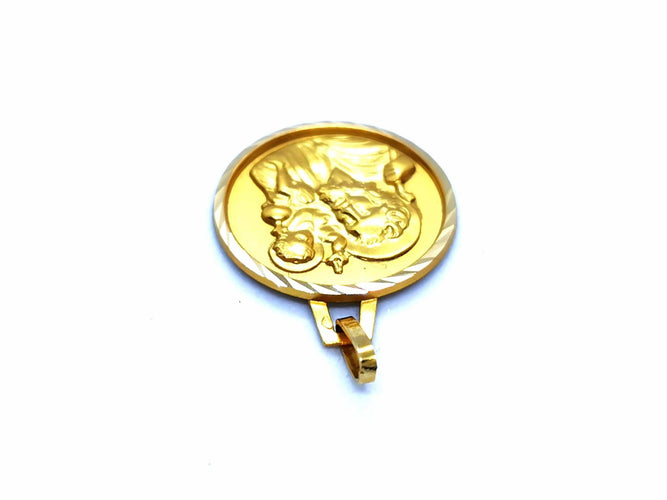 Pendentif Pendentif Religieux Or jaune 58 Facettes 947737CD