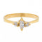 Bague 55 Bague Or jaune Diamant 58 Facettes 578375CD