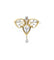 Broche Jaune / Or 750 Broche diamants et rubis 58 Facettes 190011SP