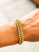 Bracelet Bracelet or jaune Boucheron collection Grains de Raisin 58 Facettes