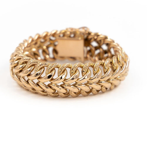 Bracelet Bracelet Maille américaine Or rose 58 Facettes 1969288CN