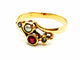 Bague 55 Bague Or jaune Rubis 58 Facettes 1467965CN